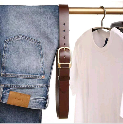 1 pièce Ceinture de haute qualité avec boucle pour hommes
