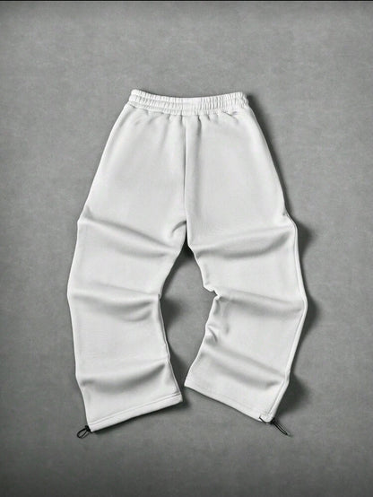 Manfinity Hypemode Pantalon de survêtement style casual de rue pour jeunes hommes avec badge brodé