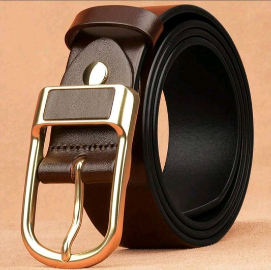 1 pièce Ceinture de haute qualité avec boucle pour hommes