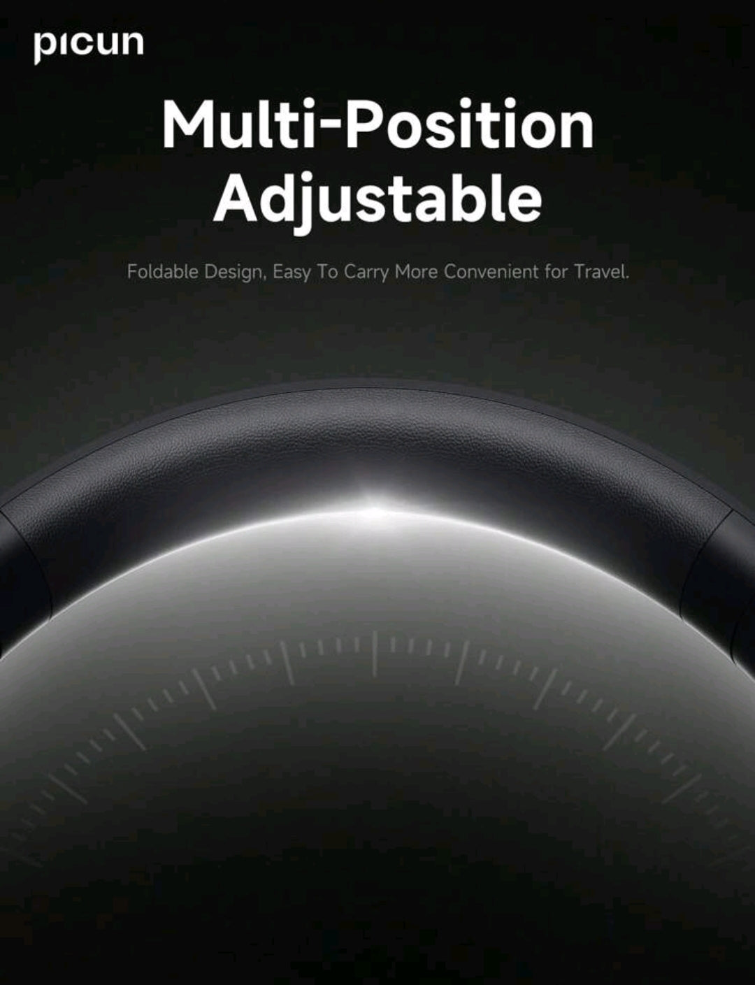 Picun Casque sans fil Picun B5, suppression du bruit d'appel ENC HD, audio dynamique 3D, double connexion, autonomie de 72 heures, pour PC mobile de bureau à domicile de voyage.