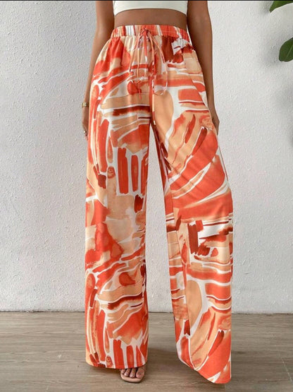 Holidaya Pantalon Ample Imprimé