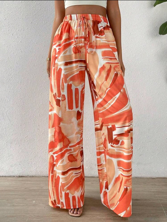 Holidaya Pantalon Ample Imprimé