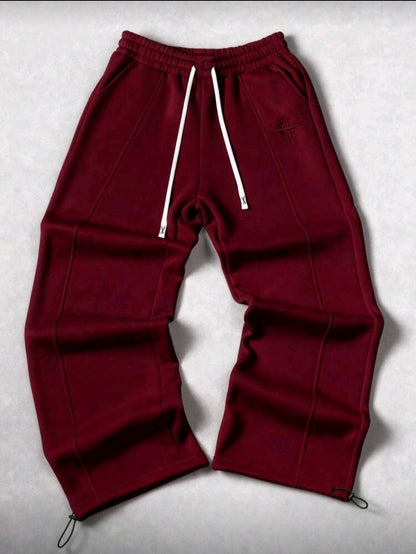 Manfinity Hypemode Pantalon de survêtement style casual de rue pour jeunes hommes avec badge brodé