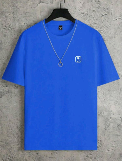 Manfinity Hypemode T-shirt casual à col rond et manches courtes