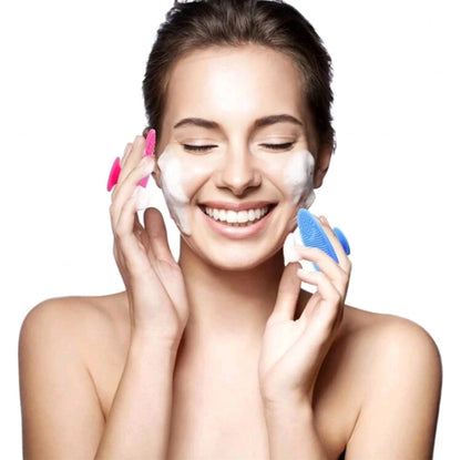 1/3/6 pièces Brosse de nettoyage en silicone avec ventouse, tampon de bross
