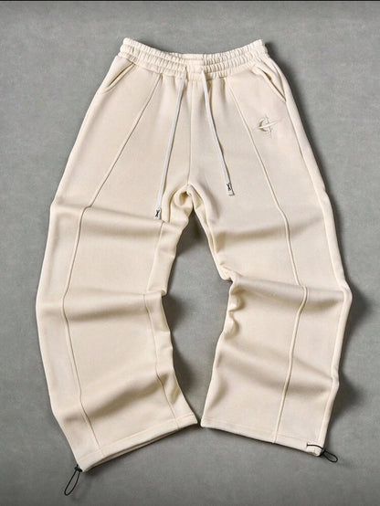 Manfinity Hypemode Pantalon de survêtement style casual de rue pour jeunes hommes avec badge brodé