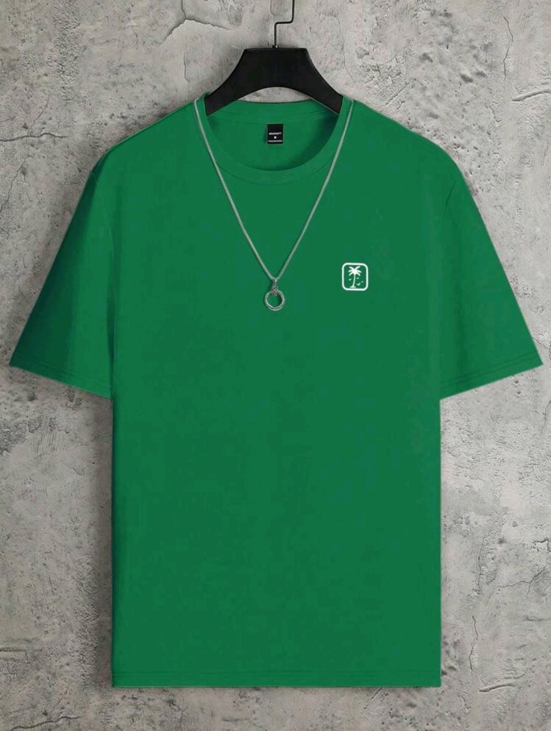 Manfinity Hypemode T-shirt casual à col rond et manches courtes