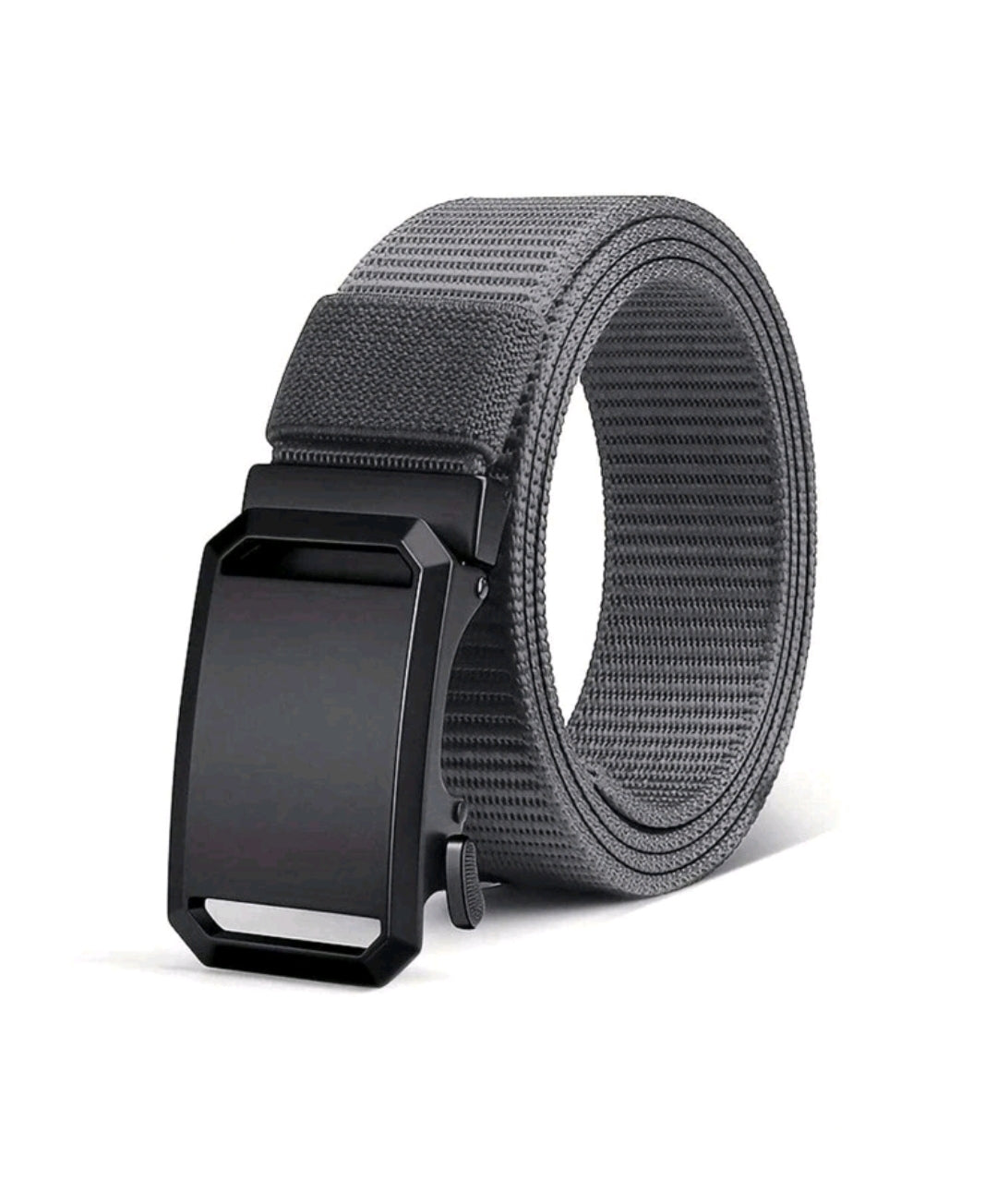 Ceinture à cliquet en nylon pour homme, ceinture mode homme en tissu nylon