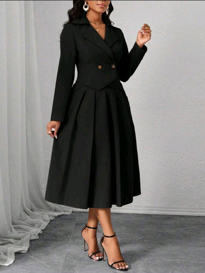 Fleurora Manteaux en fausse fourrure professionnels grande taille à manche longue