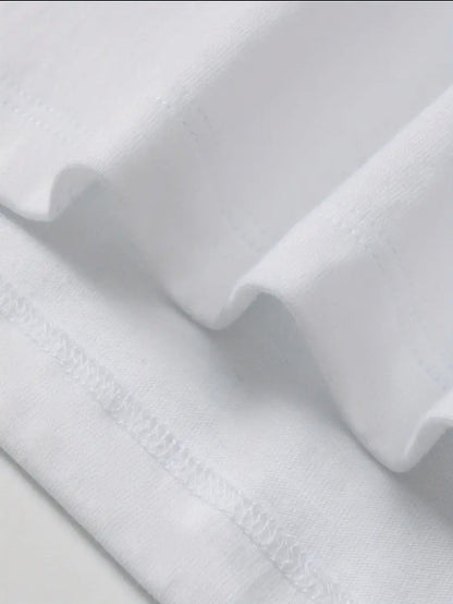 T-shirt décontracté à manches courtes pour hommes avec impression de sabre japonais