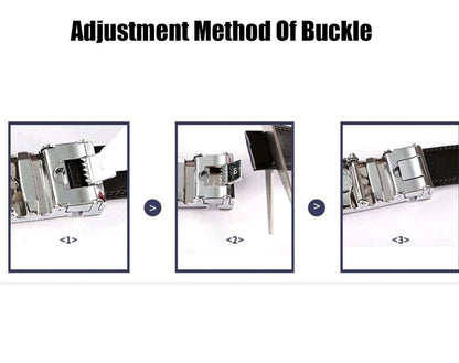 Ceinture à boucle automatique pour hommes pour un usage quotidien