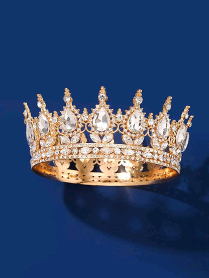 1 pièce Diadème de robe de mariée européen, populaire en Europe et en Amérique, cadeau d'anniversaire