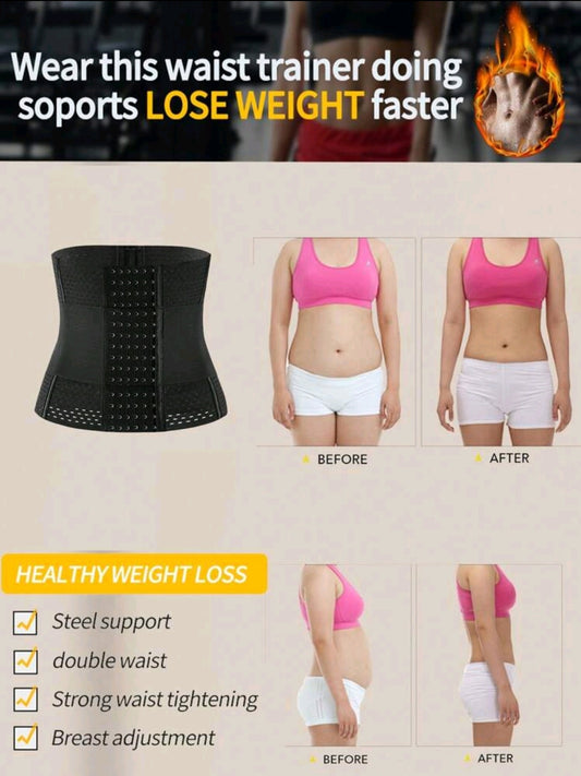 1 pièce Ceinture de maintien de la taille avec double ceinture