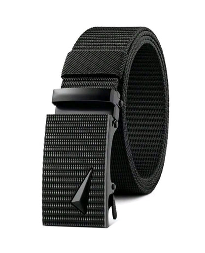 Ceinture tactique unisexe pour sports de plein air, loisirs, ceinture tissée en canevas et en nylon
