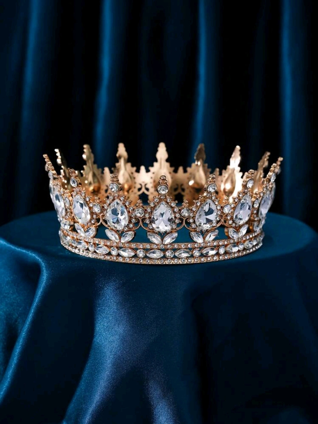 1 pièce Diadème de robe de mariée européen, populaire en Europe et en Amérique, cadeau d'anniversaire