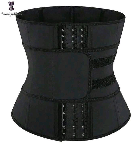 Ceinture élastique autocollante en latex, corset d'entraînement