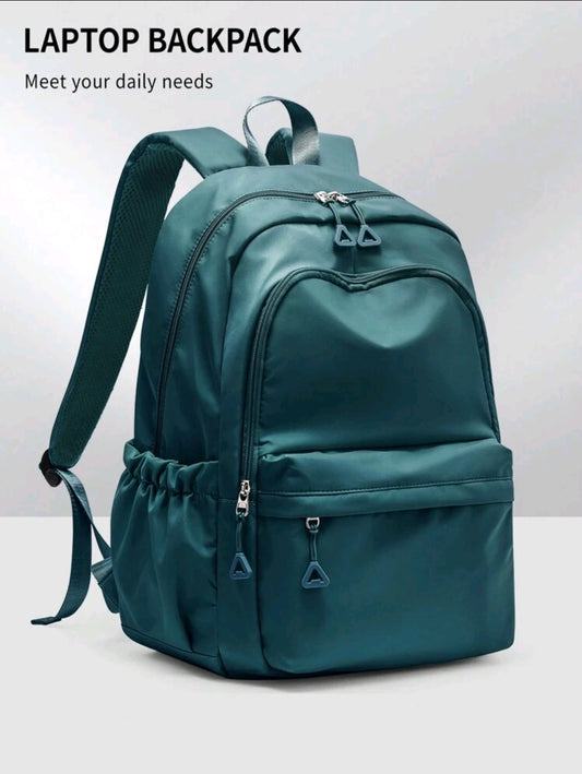 Grand sac à dos pour ordinateur portable pour femmes, sac à dos décontracté classique pour le collège
