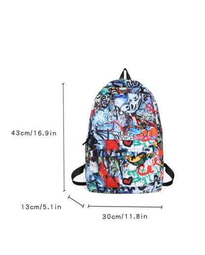Sac à dos mode homme en canevas, sac à dos grande capacité, portable, en nylon, sac de randonnée et de voyage d'été, sac essentiel pour vacances