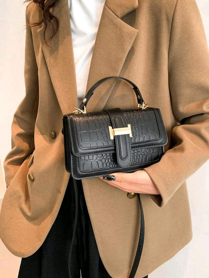 Nouveau petit sac à main de mode pour femmes, texture de pierre