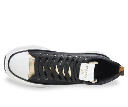 CHRISTY - Sneakers hoog - black
