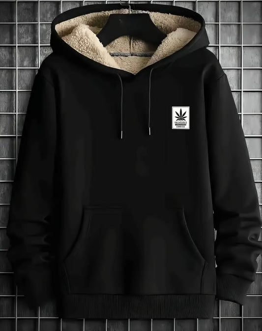 1 ensemble de veste à capuche et de pantalon de survêtement en polyester