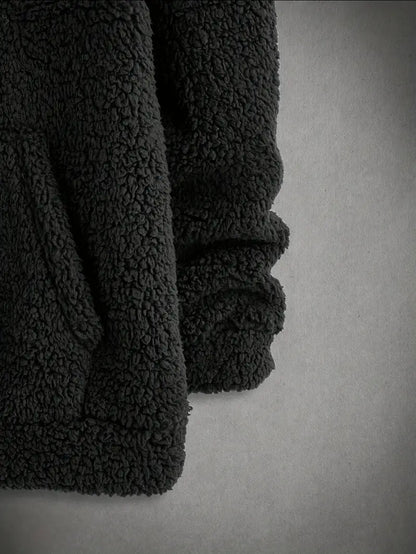 Sweat à capuche en peluche de style national décontracté et à la mode pour hommes, style simple