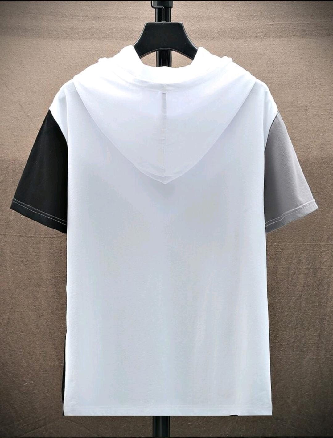 Manfinity Homme Homme T-shirt à lettres à blocs de couleurs